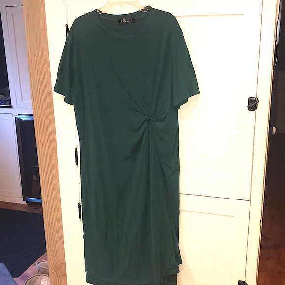 IASK FASHION | Dresses | Beautiful Green Knotted Tshirt Dress | Poshmark IASK FASHION | Dresses | Beautiful Green Knotted Tshirt Dress | Poshmark